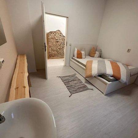Zentrale Unterkunft Am See Apartment Buckow Bagian luar foto