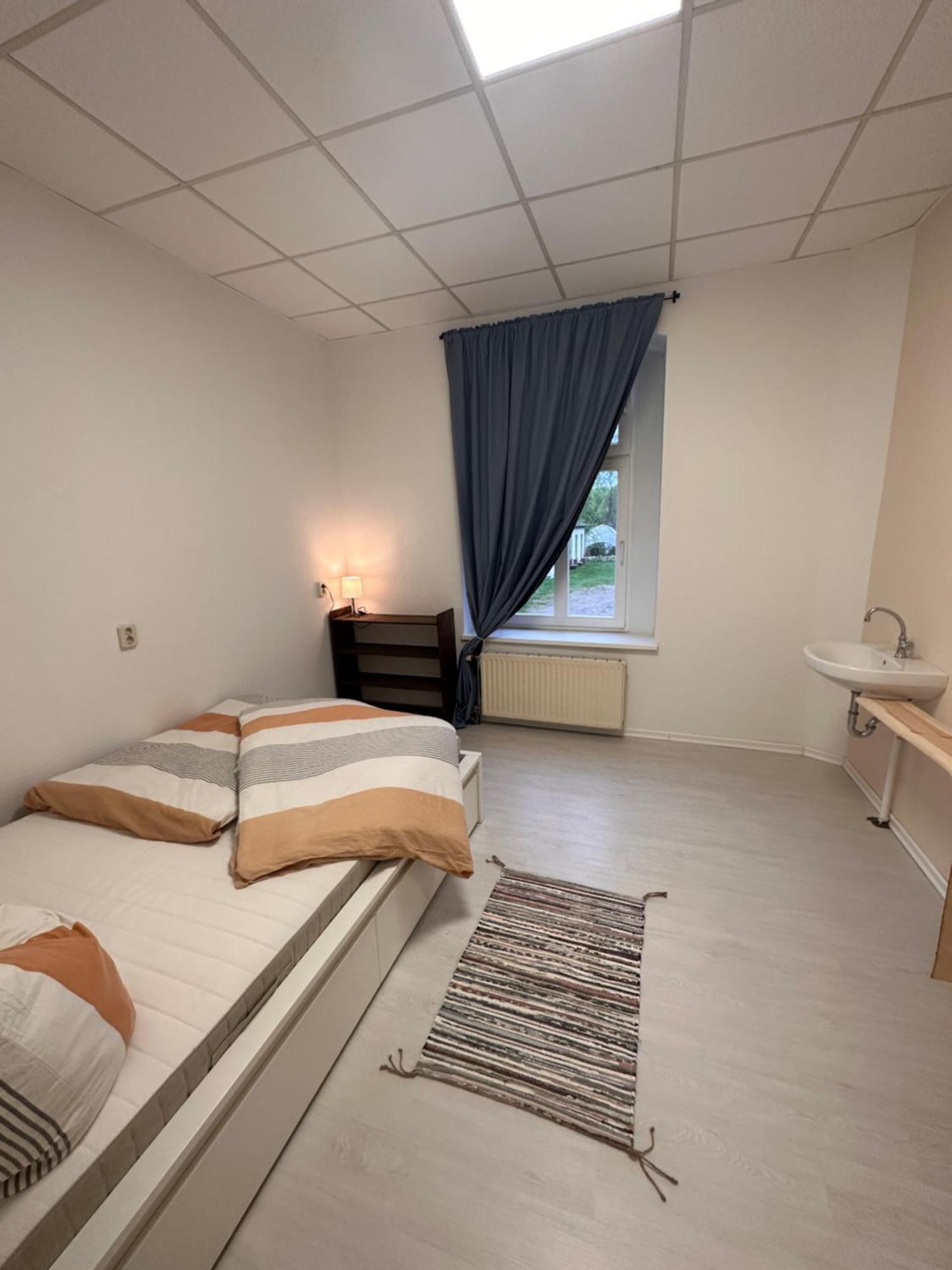 Zentrale Unterkunft Am See Apartment Buckow Bagian luar foto